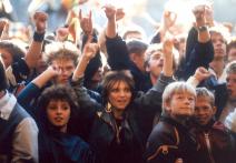 Scene from the film How We Played the Revolution