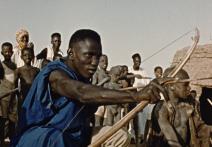 Scene from the film The Lion Hunters (English VO)
