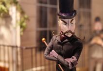 Scene from the film The Moustache